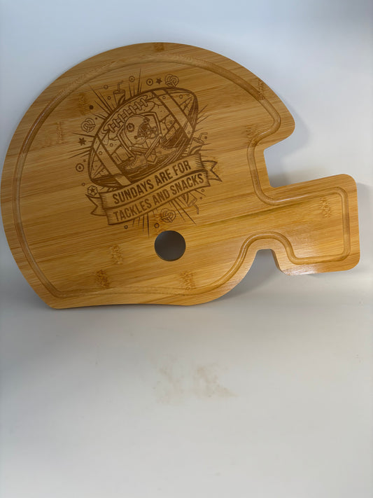 Football Hemet Cutting Board