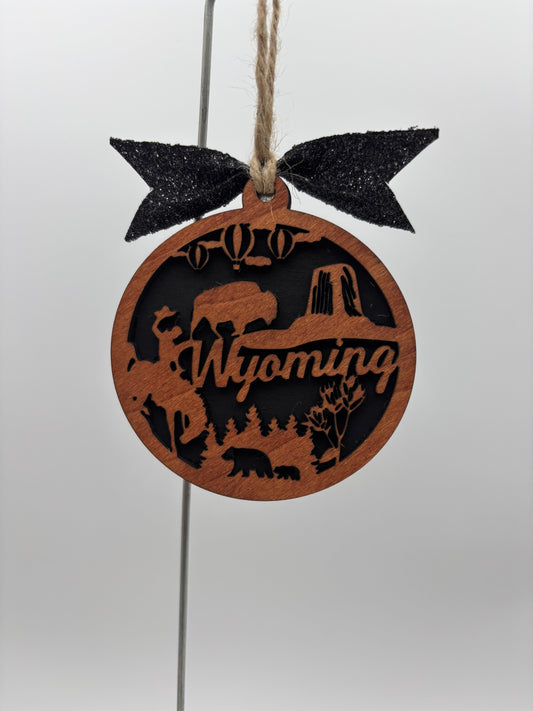 Wyoming Ornament