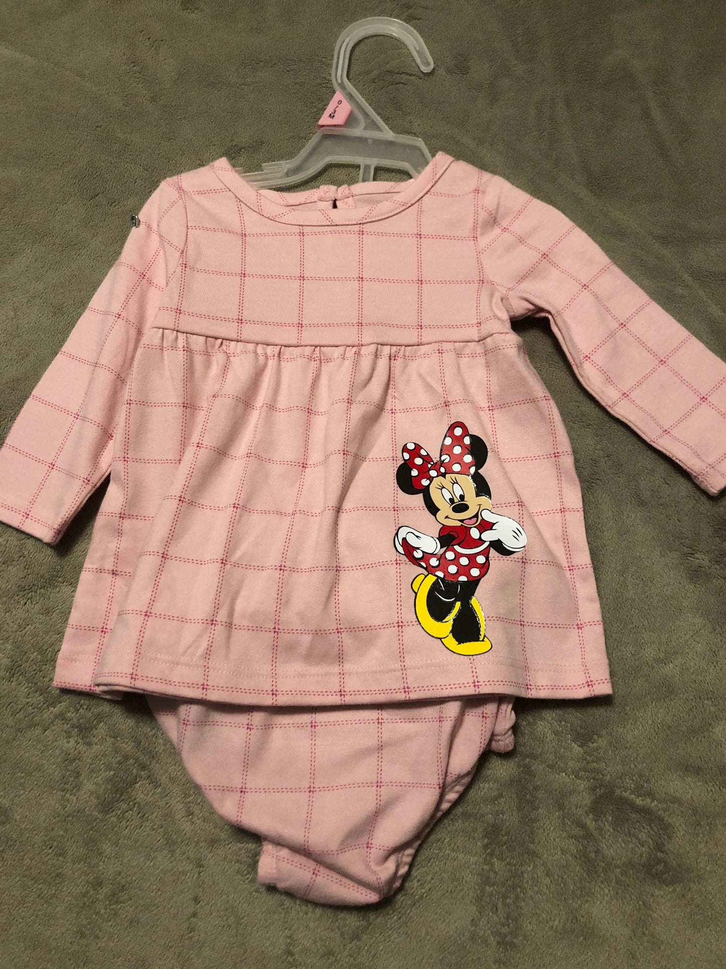 Long sleeve dress with Mini Mouse