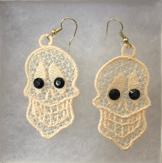 Skull earrings