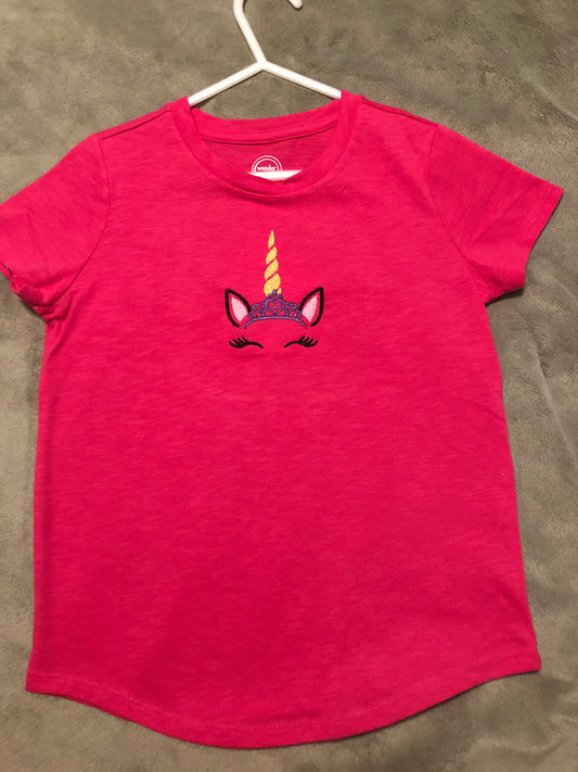 Princess unicorn t-shirt