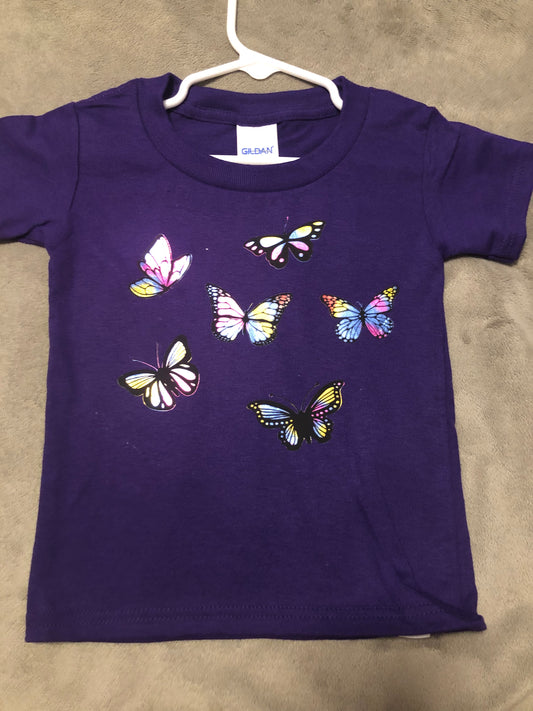 Childs butterfly t-shirt