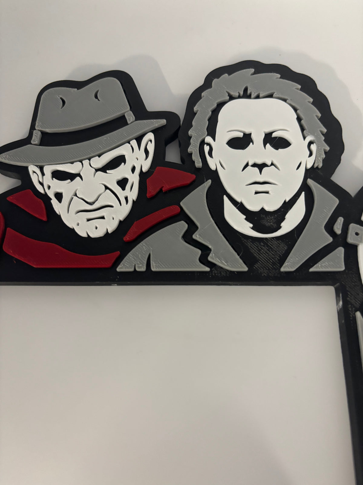 3d Printed Slasher Door Corner - Halloween Decor