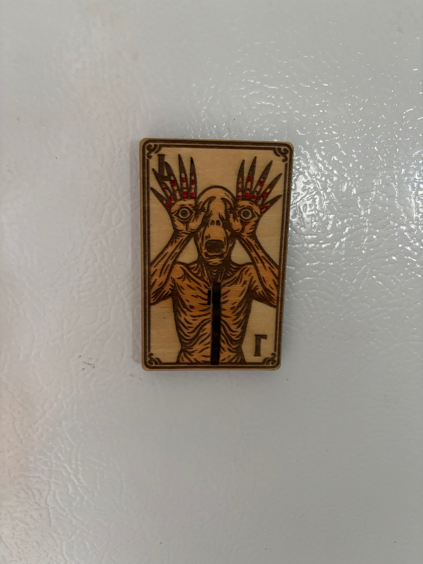 Horror Villain Refrigerator Magnet