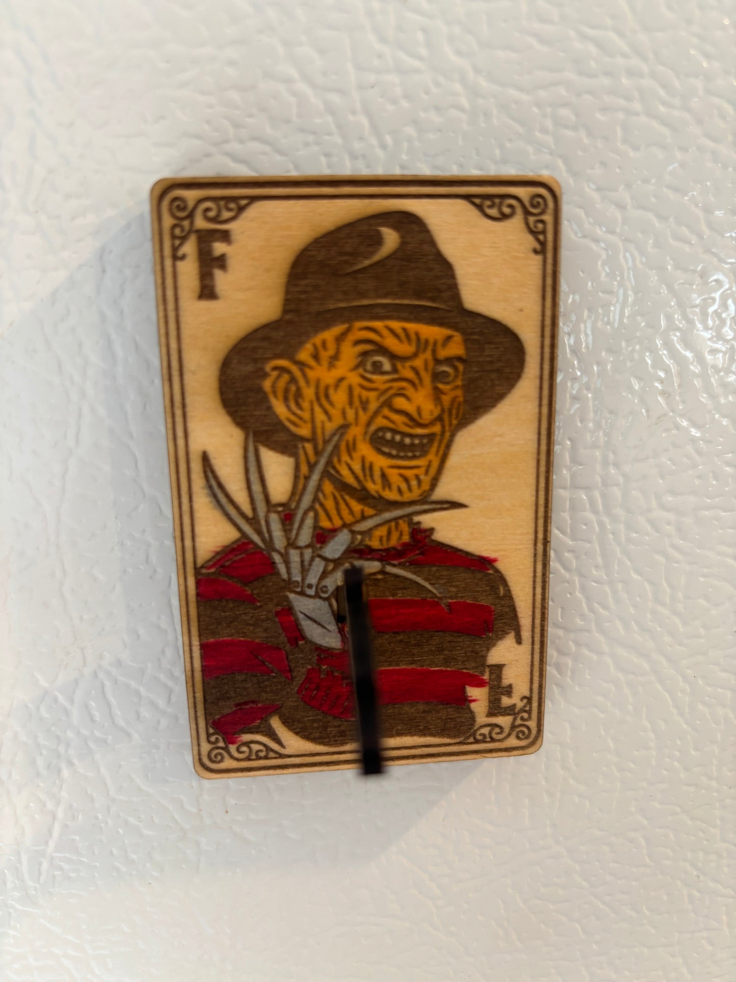 Horror Villain Refrigerator Magnet