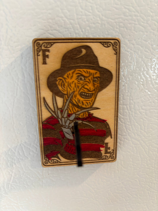 Horror Villain Refrigerator Magnet