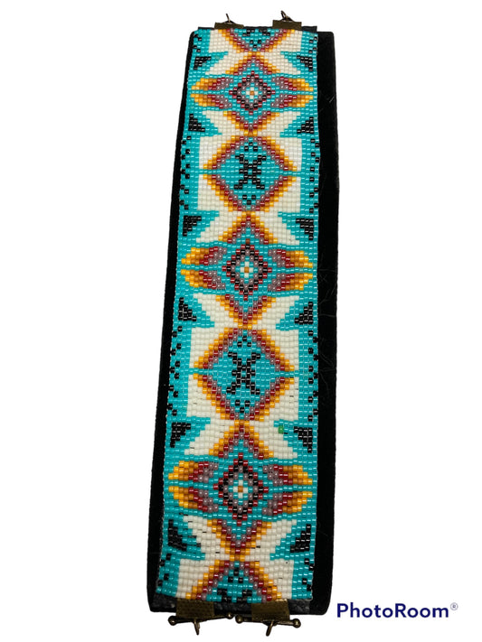 Beaded Indian inspired cuff.