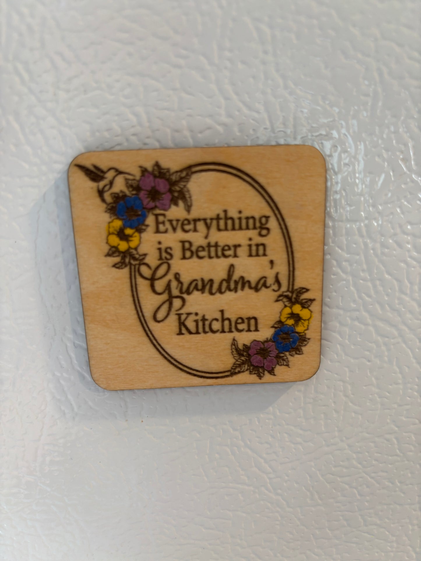 Grandma’s Kitchen refrigerator magnet