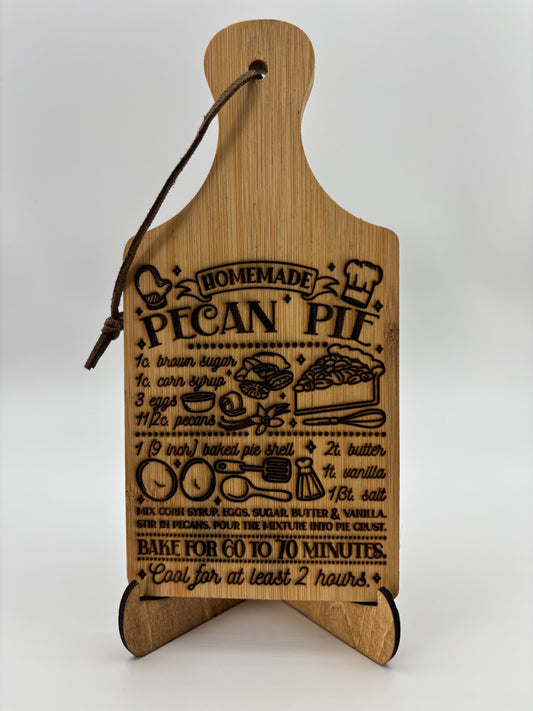 Pecan Pie small cutting board.