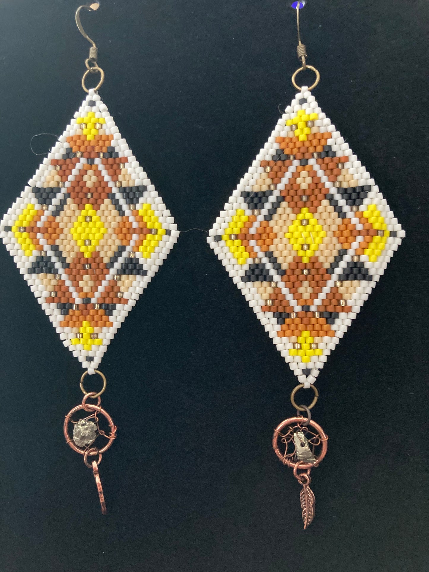 Indian design inspired earrings