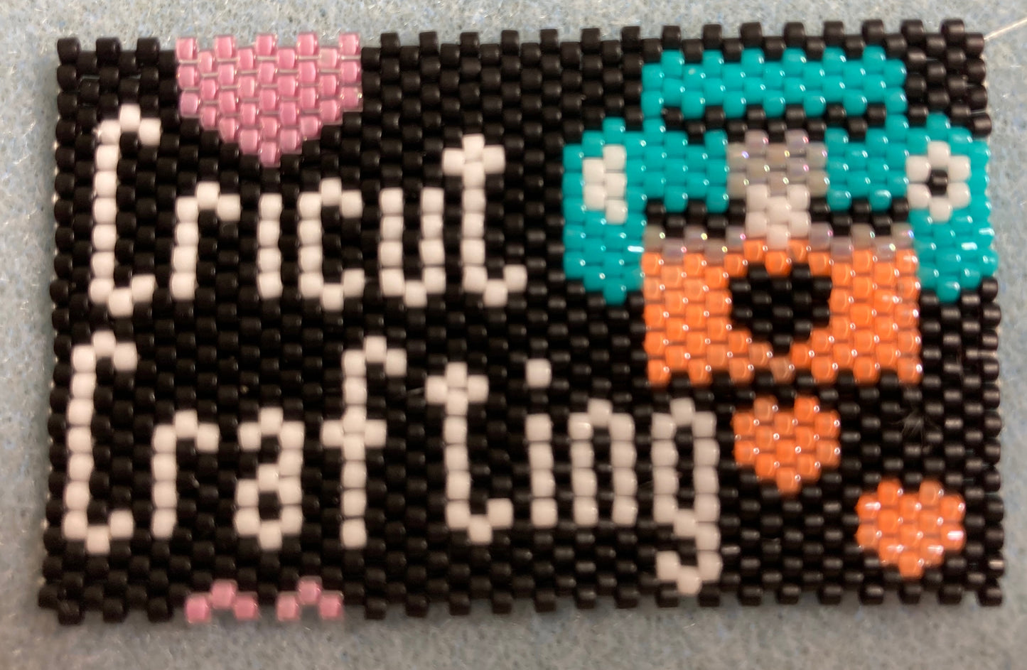 Cricut Crafting beaded pen sleeve