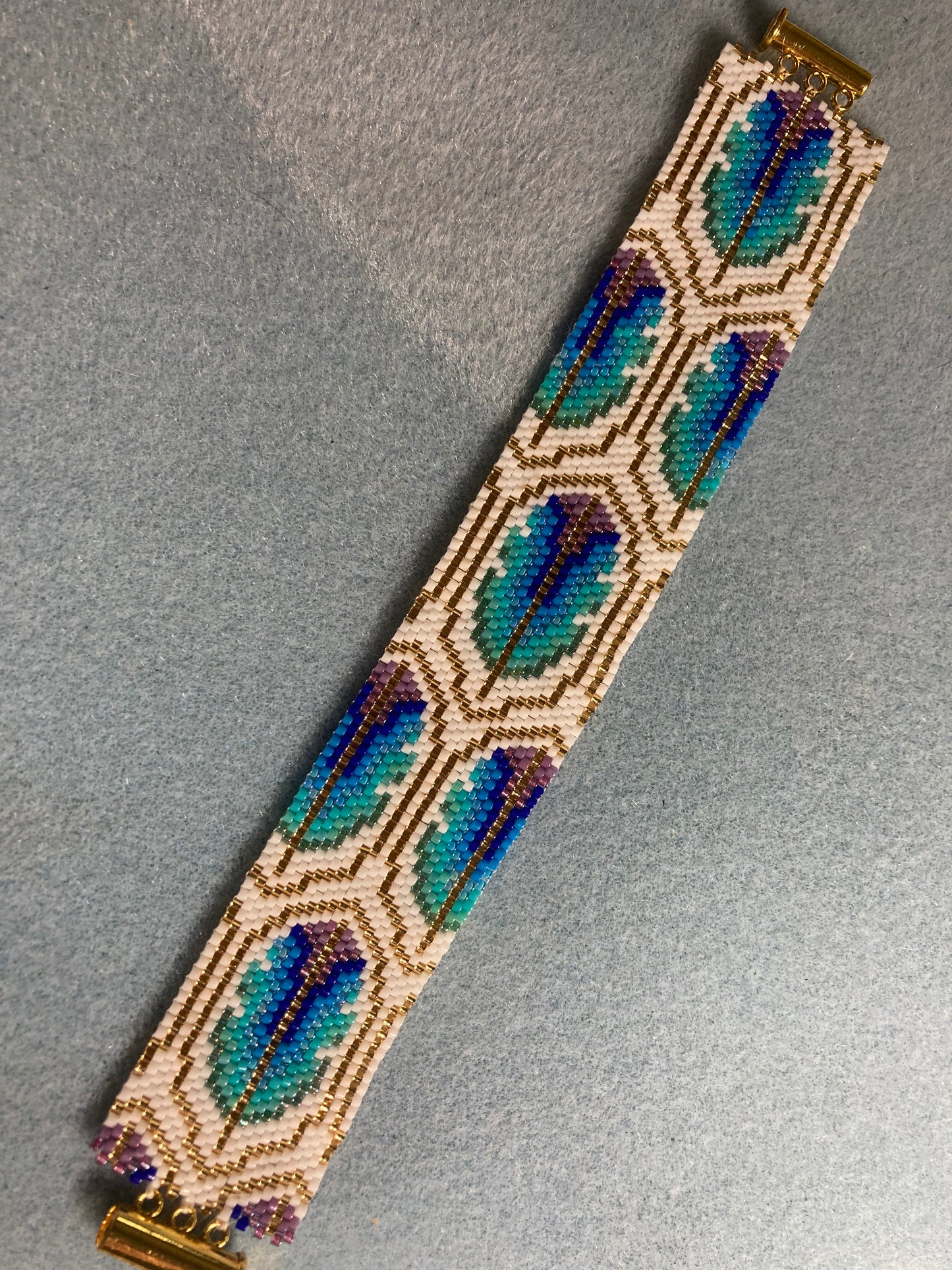 Beaded cuff