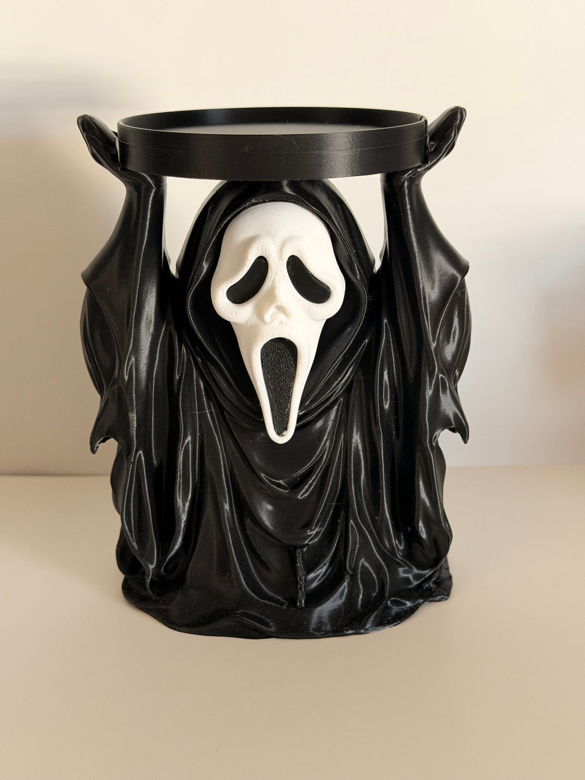 Large Ghostface Candle Holder – 3D Printed